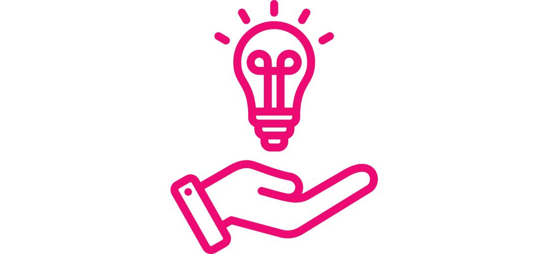 hand lightbulb